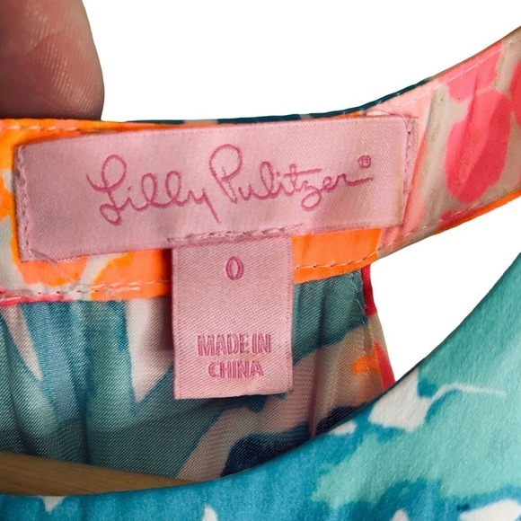 Lilly Pulitzer Edona Romper Goombay Smash Womens Size 0 Pineapple Print $178 - Picture 3 of 10